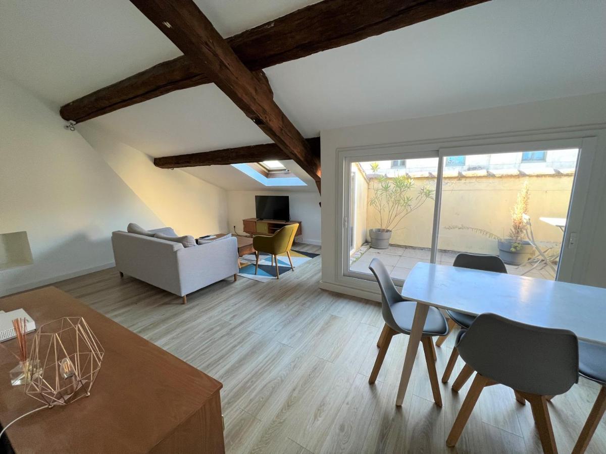 La Dolce Vita Nimoise Terrasse 100 M Des Arenes Nîmes Dış mekan fotoğraf