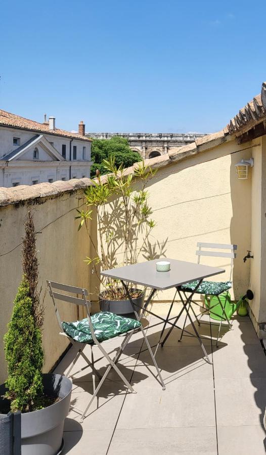 La Dolce Vita Nimoise Terrasse 100 M Des Arenes Nîmes Dış mekan fotoğraf